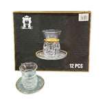 CG137 6Pcs Kawa Set Transparent 8c