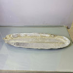 504-13 Silver Leaf Plate