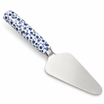 Danny Home 27cm Classical Blue Printed Handle Stainless Steel Pizza & Cake Server Spatula
