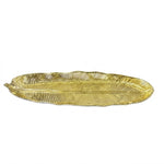 504-12 Golden Leaf Plate