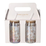 CB-221 Glass 2Pcs Set 500ml 12c