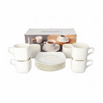 BW20-04/6C 120ml 6Pcs Cup&Saucer Set 8c