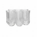 1988-180 Glass 6cs Set 315ml 8c