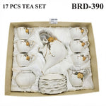 BRD390 17 PCS TEA SET 2c