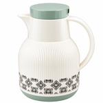 Premium Floral Printed Insulated Thermos Jug with Handle – 1.0L