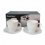 FKFB210-W 210ml 6Pcs Cup&Saucer Set 12c