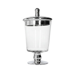 CB-203 Glass Storage Jar 9.1x24cm 12c