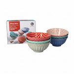 60FGW 6''Ceramic Bowl 6Pcs Set 12c