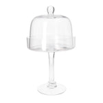 CB-44 Glass Cake Plate+Cover 6c