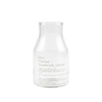 BG45202 Glass Milk Carton WH-Straw 52c
