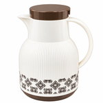 Premium Floral Printed Insulated Thermos Jug with Handle – 1.0L