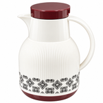 Premium Floral Printed Insulated Thermos Jug with Handle – 1.0L