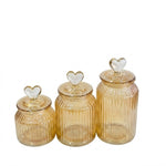 RXG-157  Glass Storage Jars 12c