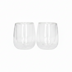 DW04-02 D-Walled Glass 200ml 2Pcs Set24c