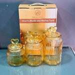 RXG-157  Glass Storage Jars 12c