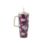 ZF-083-MD Crimson Peony Tumbler 1.2L 20c